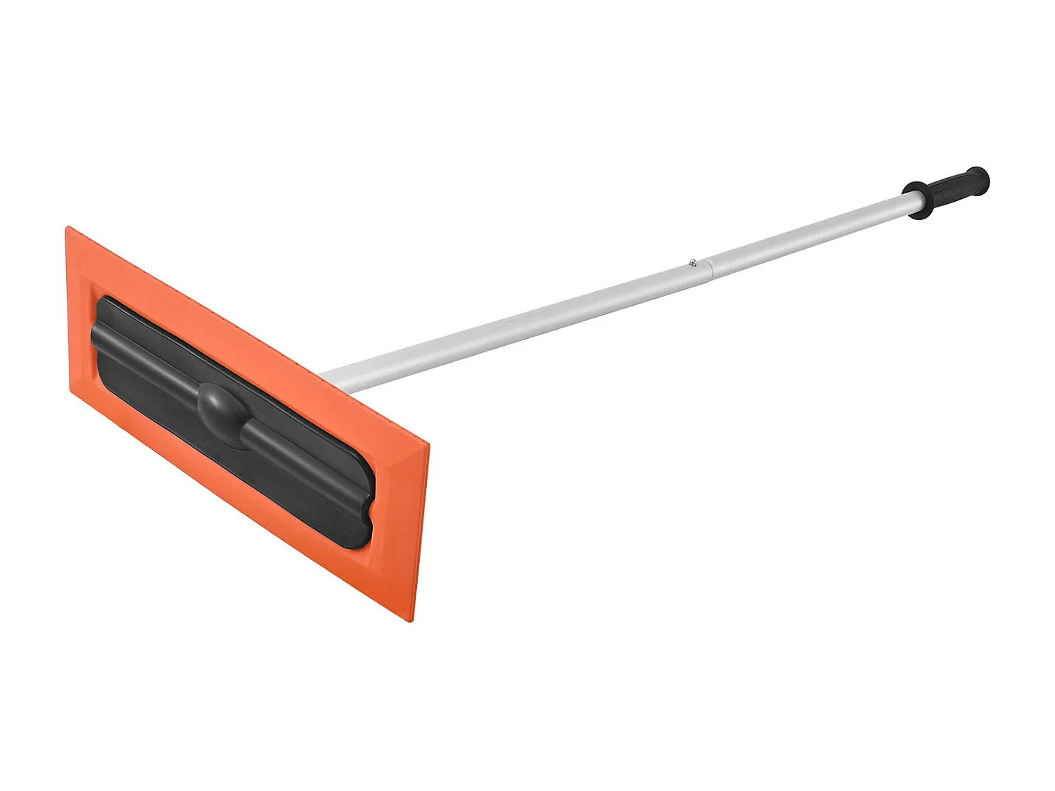 Râteau à Neige SucceBuy de Toit, 45 cm, Râteau de Déneigement de Longueur 1,2 m, avec Grattoir en Mousse, Poignée Antidérapante, Rangement Compact