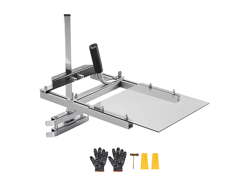 Gruminette SucceBuy per Motosega 41-51 cm Segheria Mobile Portatile Taglio Trasversale, Spessore di Taglio 5,08-300 mm, con Piastra di Protezione Trasparente