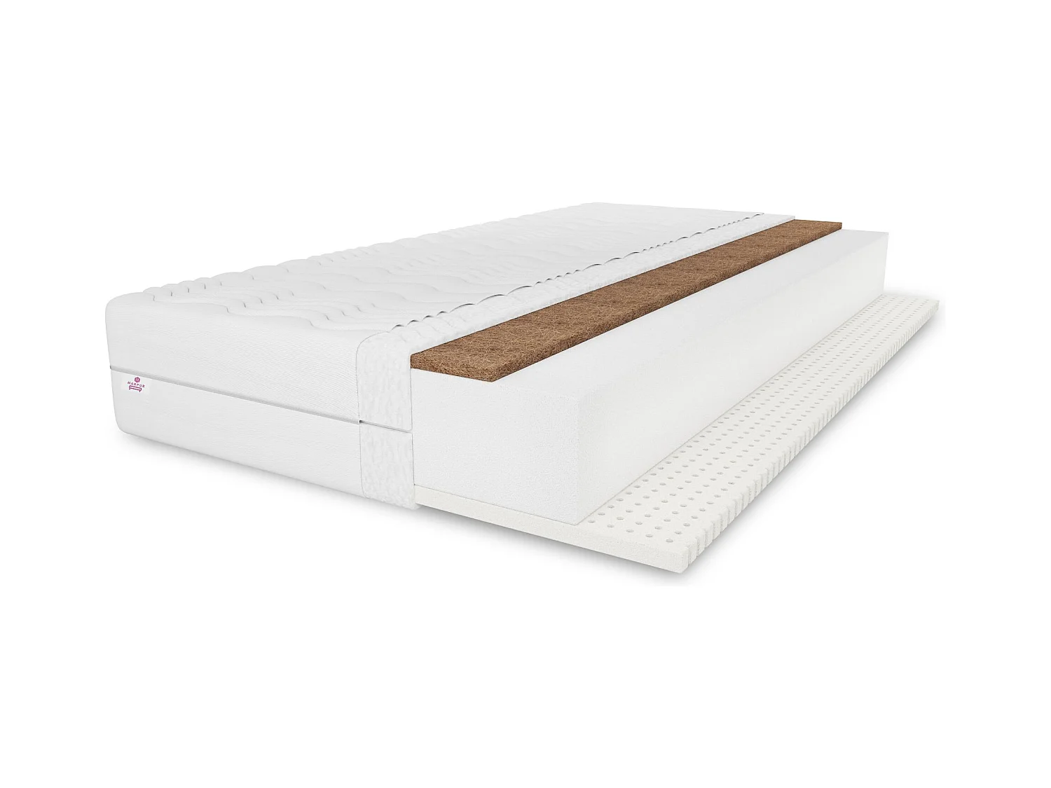 Matelas en latex Tango, 120 x 200 cm, hauteur env. 20 cm, H3/H4, aloe vera