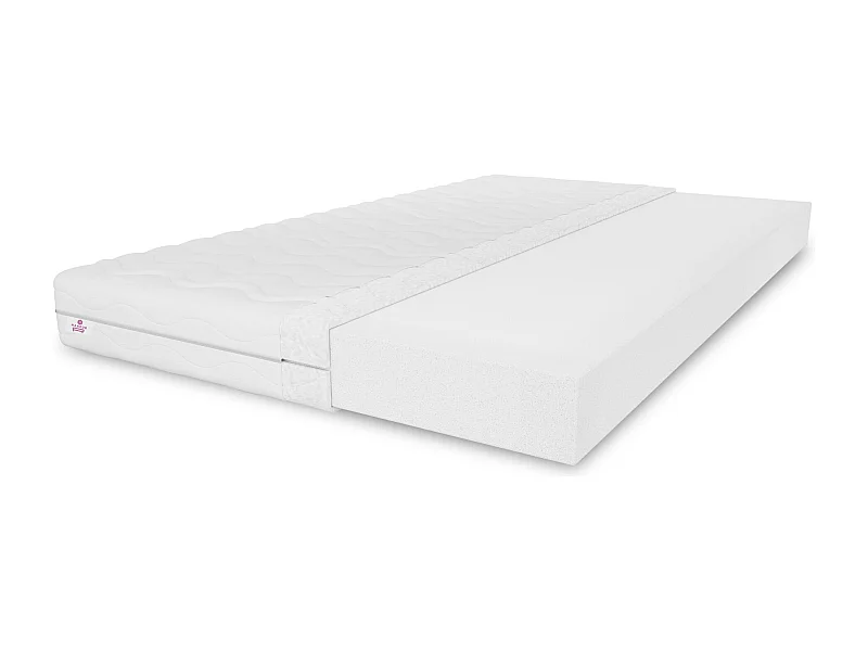 Matelas en mousse Selekt 140 x 200 cm, H3, hauteur env. 8 cm, couleur : aloe vera