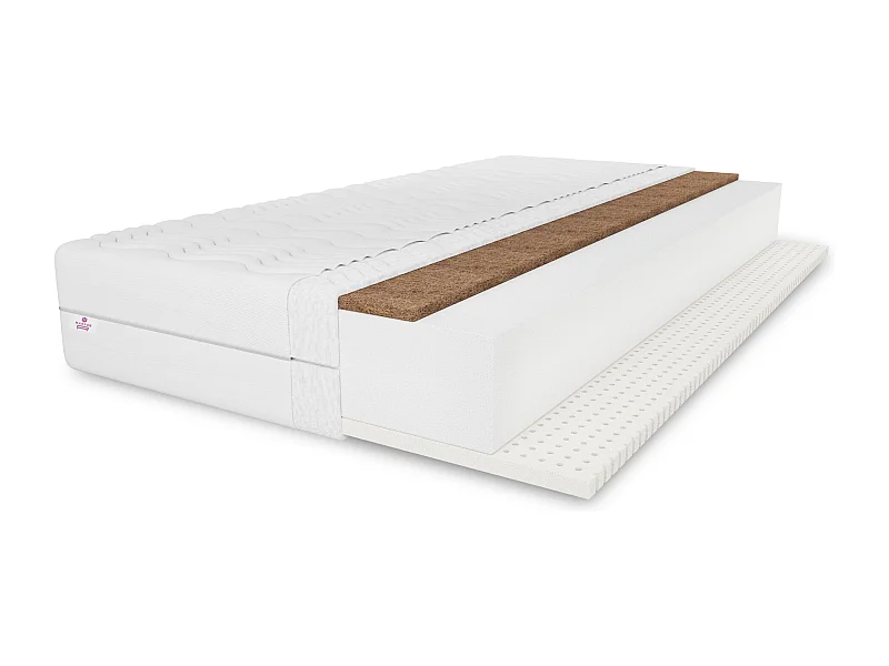 Matelas en latex Tango, 80 x 200 cm, hauteur env. 20 cm, H3/H4, aloe vera