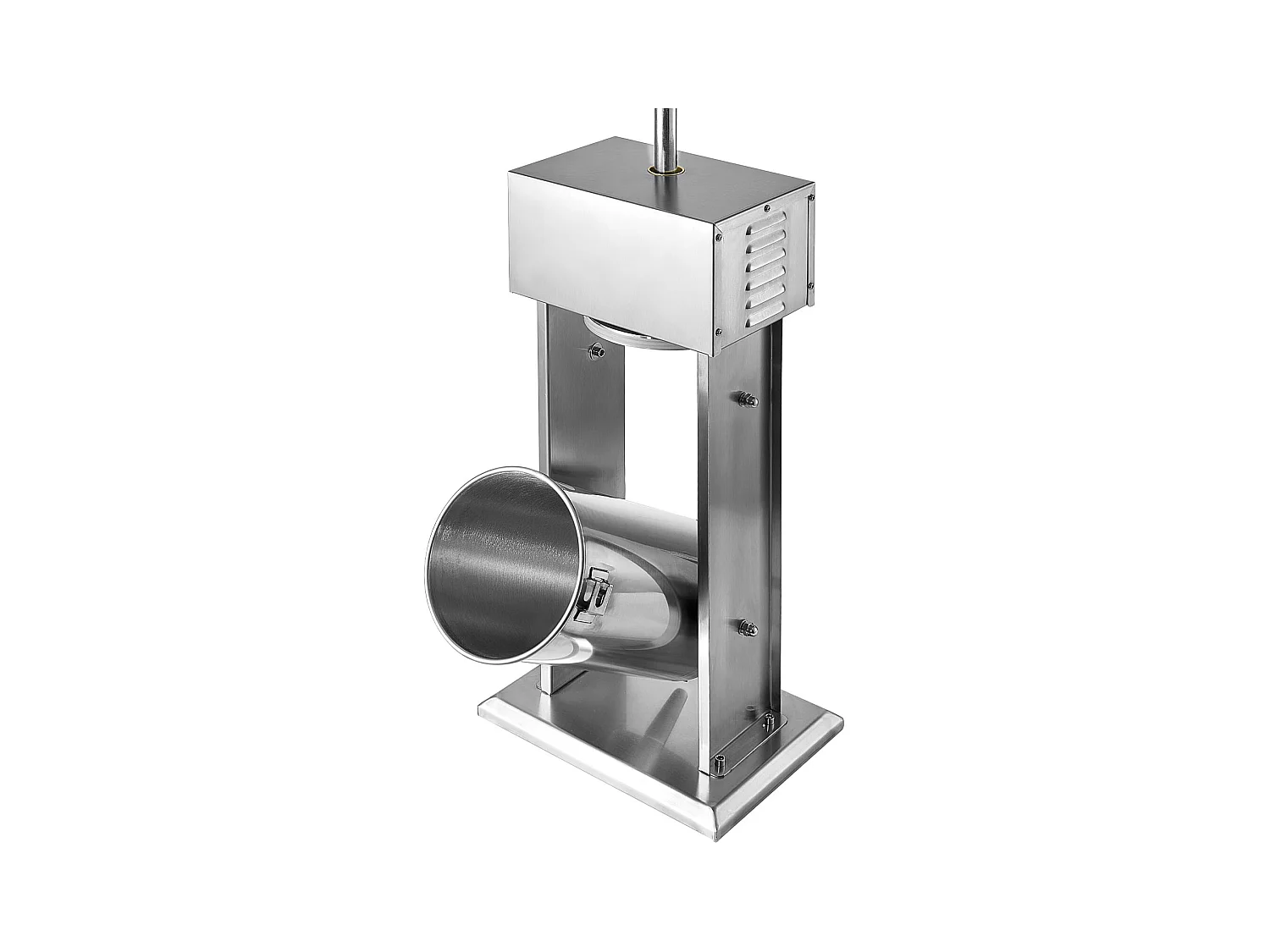 Wypycharka do Kiełbas SucceBuy Elektryczna 15 L, Pionowa Maszyna do Kiełbas ze Stali Nierdzewnej, Napełniarka z Ciągłą Kontrolą Prędkości i Pedałem