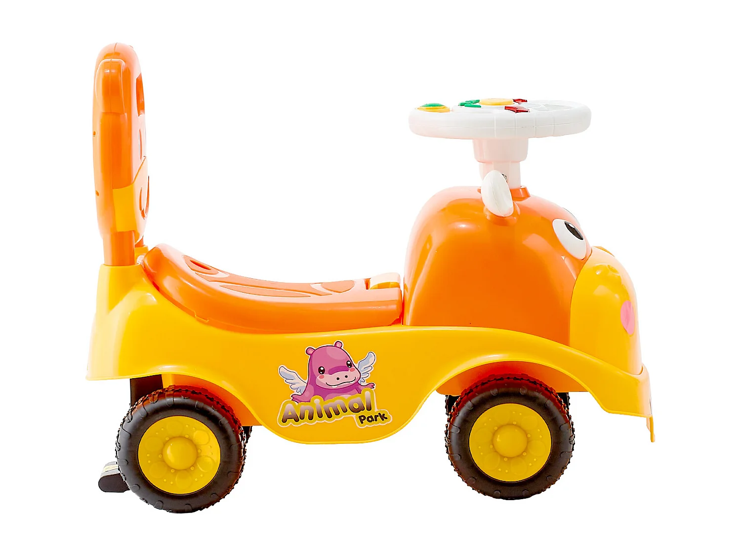 Loopauto Kinderen SucceBuy 19 tot 36 Maanden, Duwauto voor Peuters, Capaciteit 22 kg, met Toeter en Muziek, Opslag onder Zitje, voor Jongens