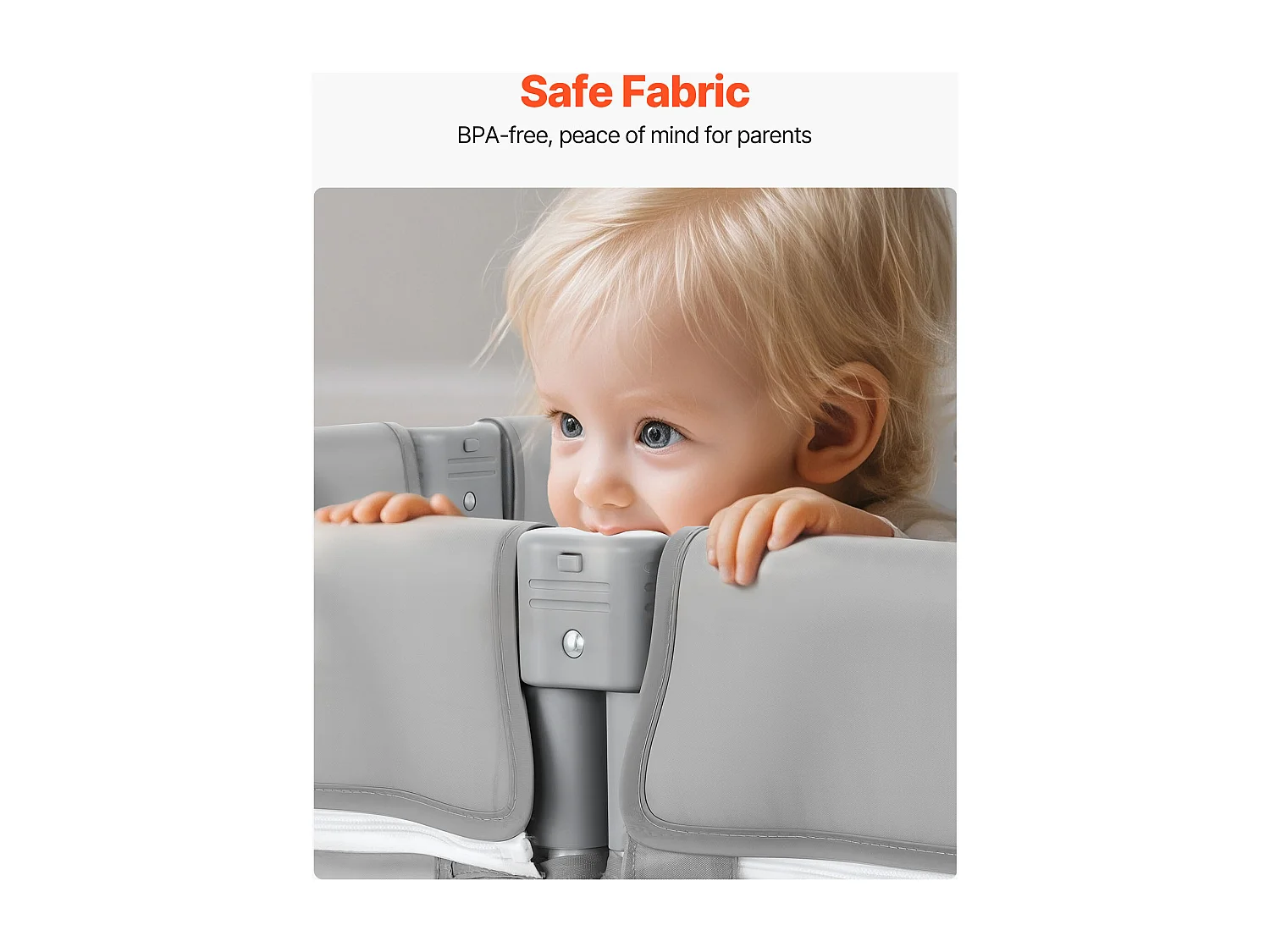 Parc Bébé SucceBuy Modulable Pliable, 200 x 178 cm, Parc de Jeu Enfant, Porte Zippée, Maille Respirante Douce, Barrière Jeu pour Tout-petits Apprendre