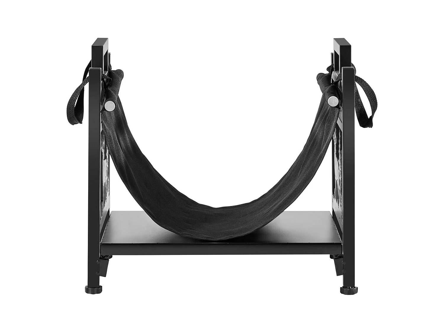 Support à Bois SucceBuy de Chauffage d'Intérieur, Range-bûches Incurvé 45 x 31.5 x 41.5 cm, avec Support en Toile, Capacité de Charge 18,1 kg, Rangement à Bûches