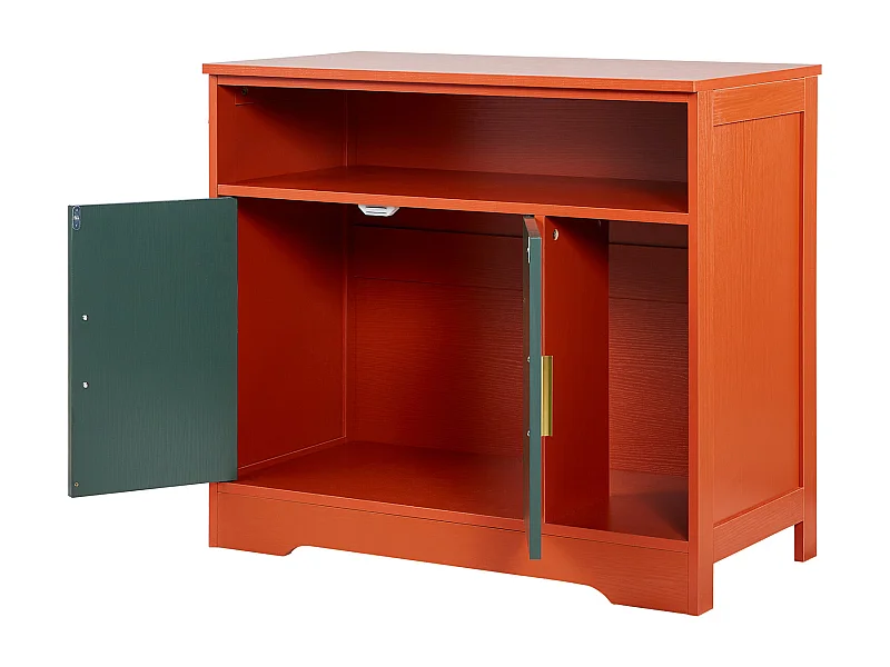 Móvel para Caixa de Areia SucceBuy Gato Armário Esconder Casa de Banho de Gato Interior Moderna, Nicho Esconder-areia em Madeira, Compatível, 79,2x43x71 cm, Verde