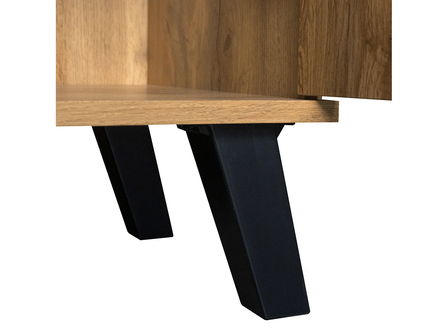 Buffet moderne 4 portes 160,5×35,5×78 cm – Meuble pratique pour salon, chambre et salle à manger