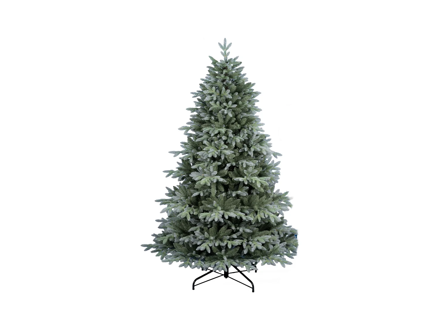 Pinaceae - Árvore de Natal Tradicional Tipo Pinheiro Prateado em PE e PVC Ø124x180H, 1067 Pontas