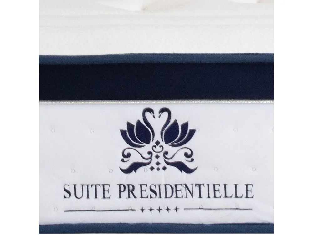 SUITE ETOILEE | Ensemble SUITE PRESIDENTIELLE 180x200 cm | Matelas Mémoire de forme + Sommier Bois