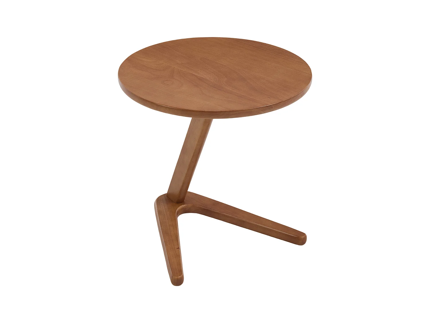 Sienna - Table Basse d'Appoint - Table Basse Roulante avec Structure en Z Renforcée - Glisse sous le Canapé - Bois Massif 50×44cm - Salon, Chambre, Balcon