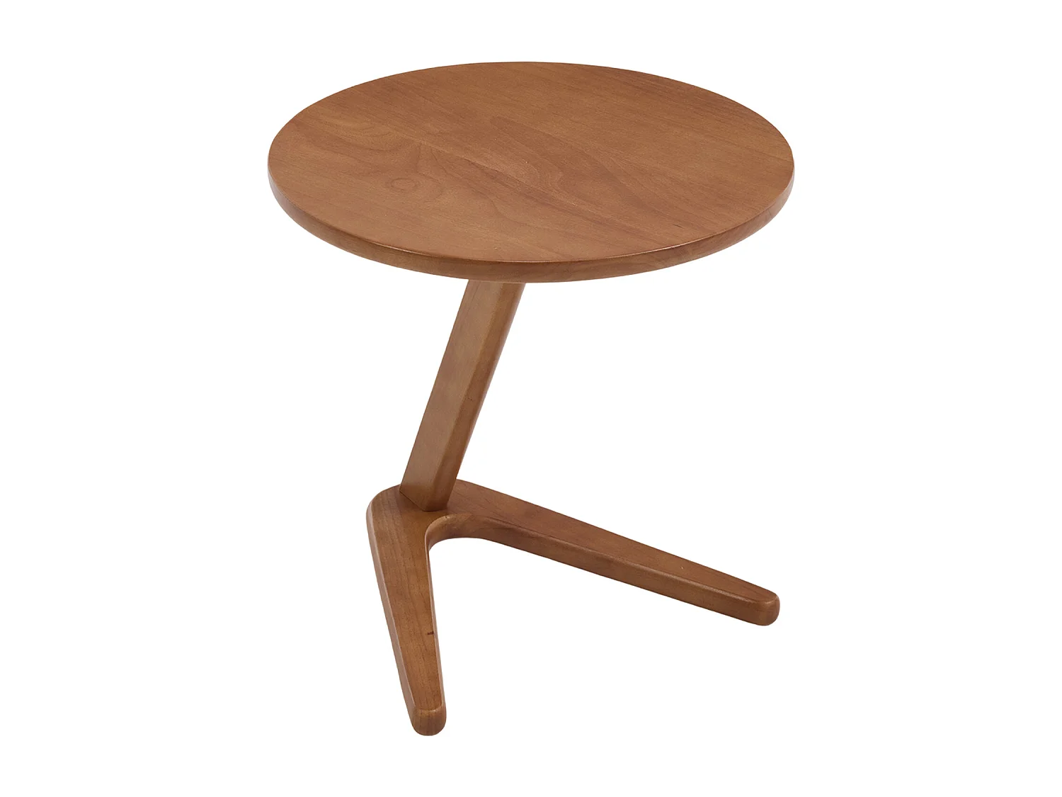 Sienna - Table Basse d'Appoint - Table Basse Roulante avec Structure en Z Renforcée - Glisse sous le Canapé - Bois Massif 50×44cm - Salon, Chambre, Balcon