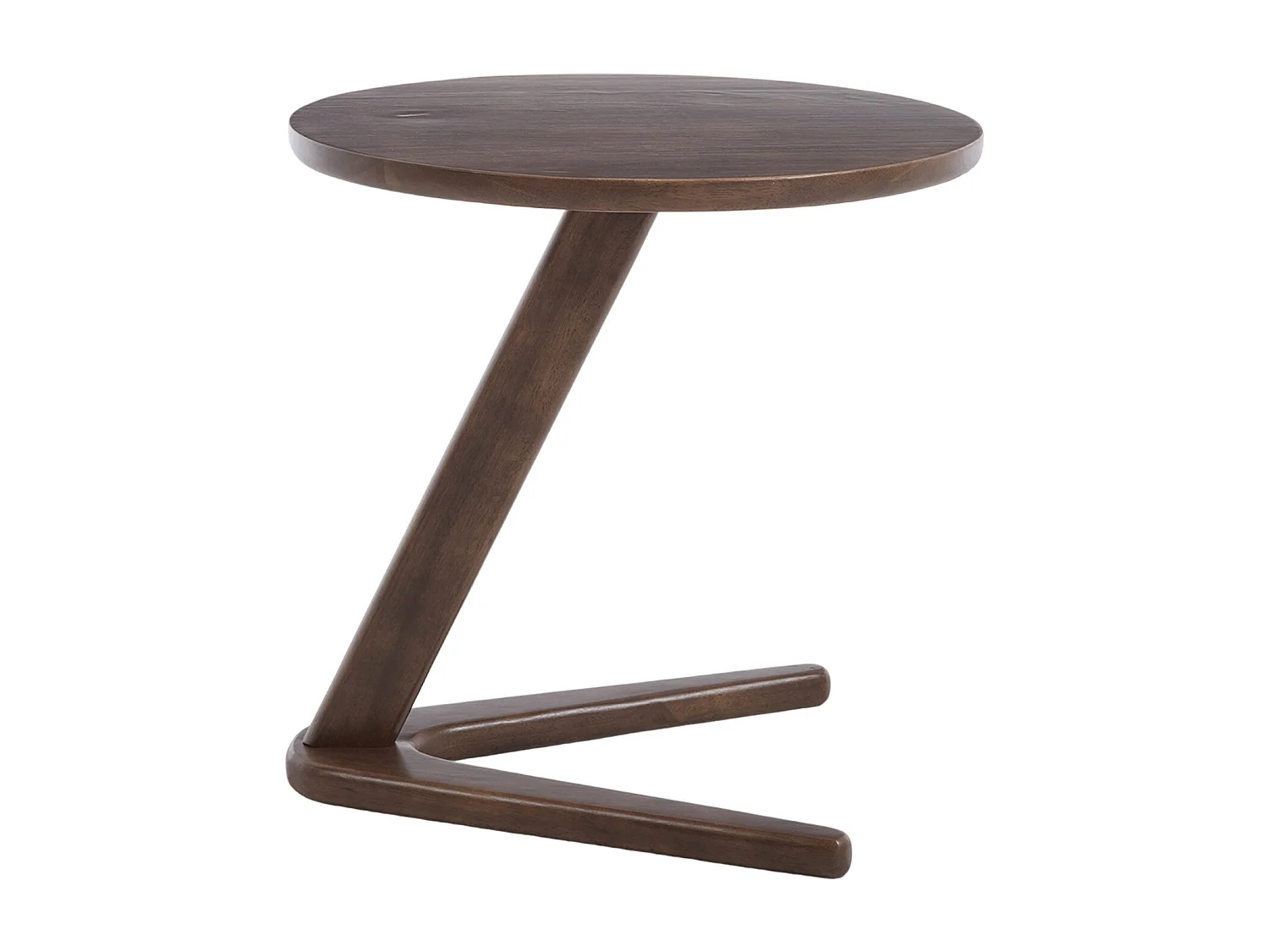 Sienna - Bijzettafel - Rolbare salontafel met versterkte Z-vormige structuur - Schuift onder de bank - 50×44cm - Woonkamer, slaapkamer, balkon