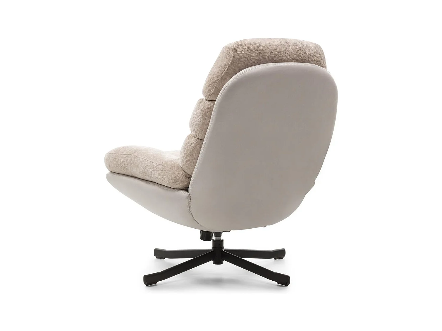 Draaistoel 77,5x90x102 cm beige Uno