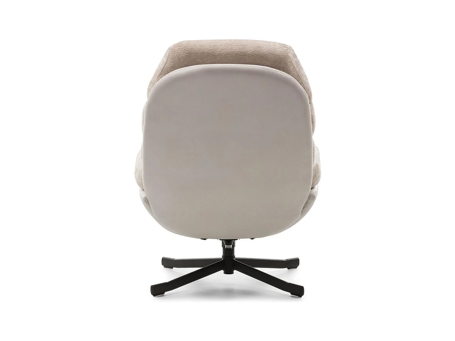 Draaistoel 77,5x90x102 cm beige Uno