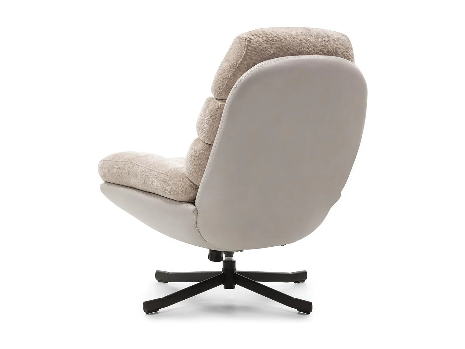 Draaistoel 77,5x90x102 cm beige Uno