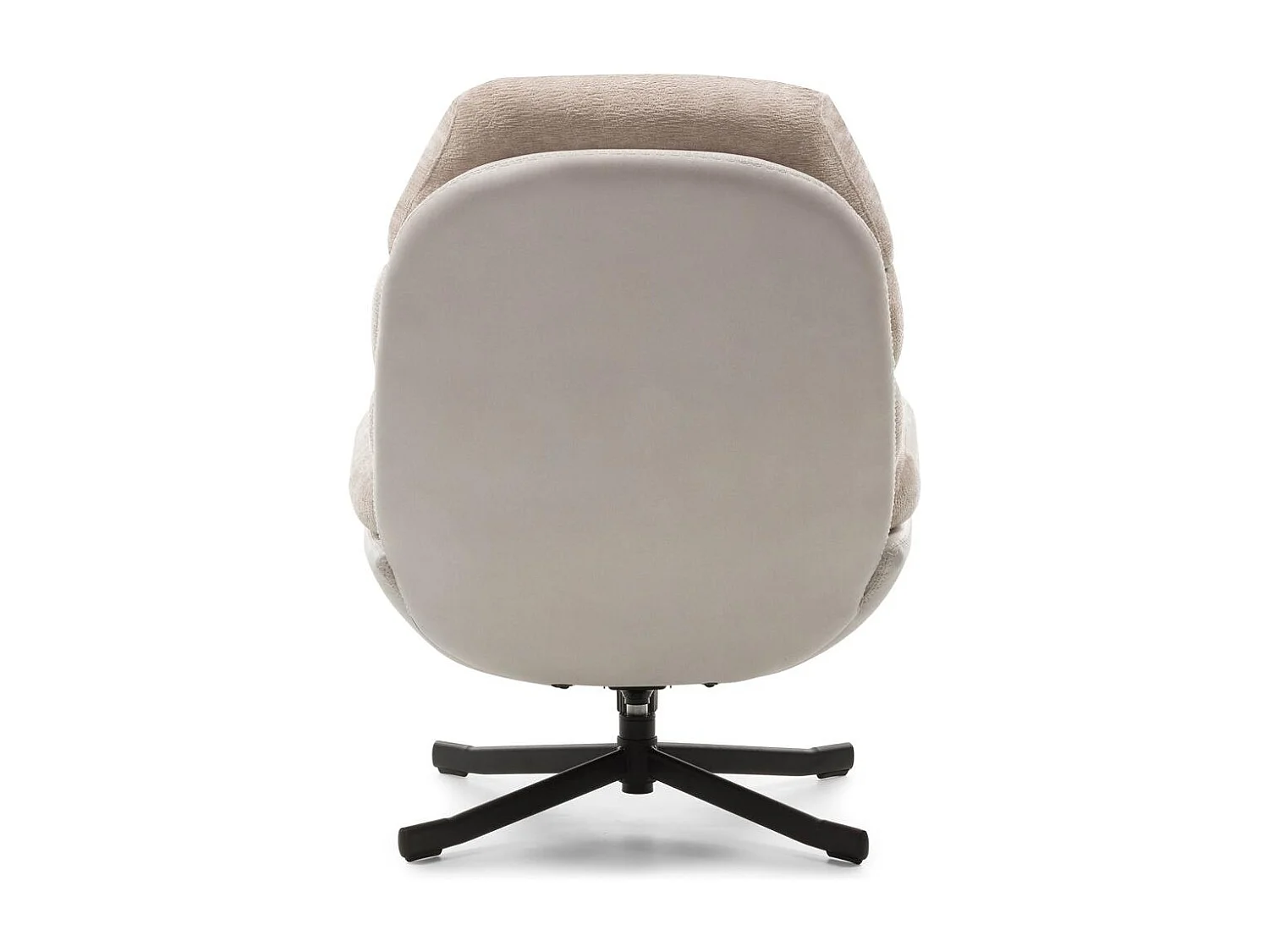 Draaistoel 77,5x90x102 cm beige Uno