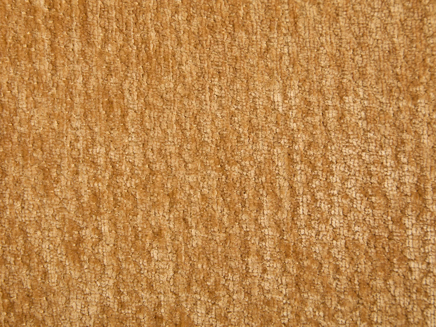 Fauteuil rotatif en tissu texturé jaune moutarde LACAZO