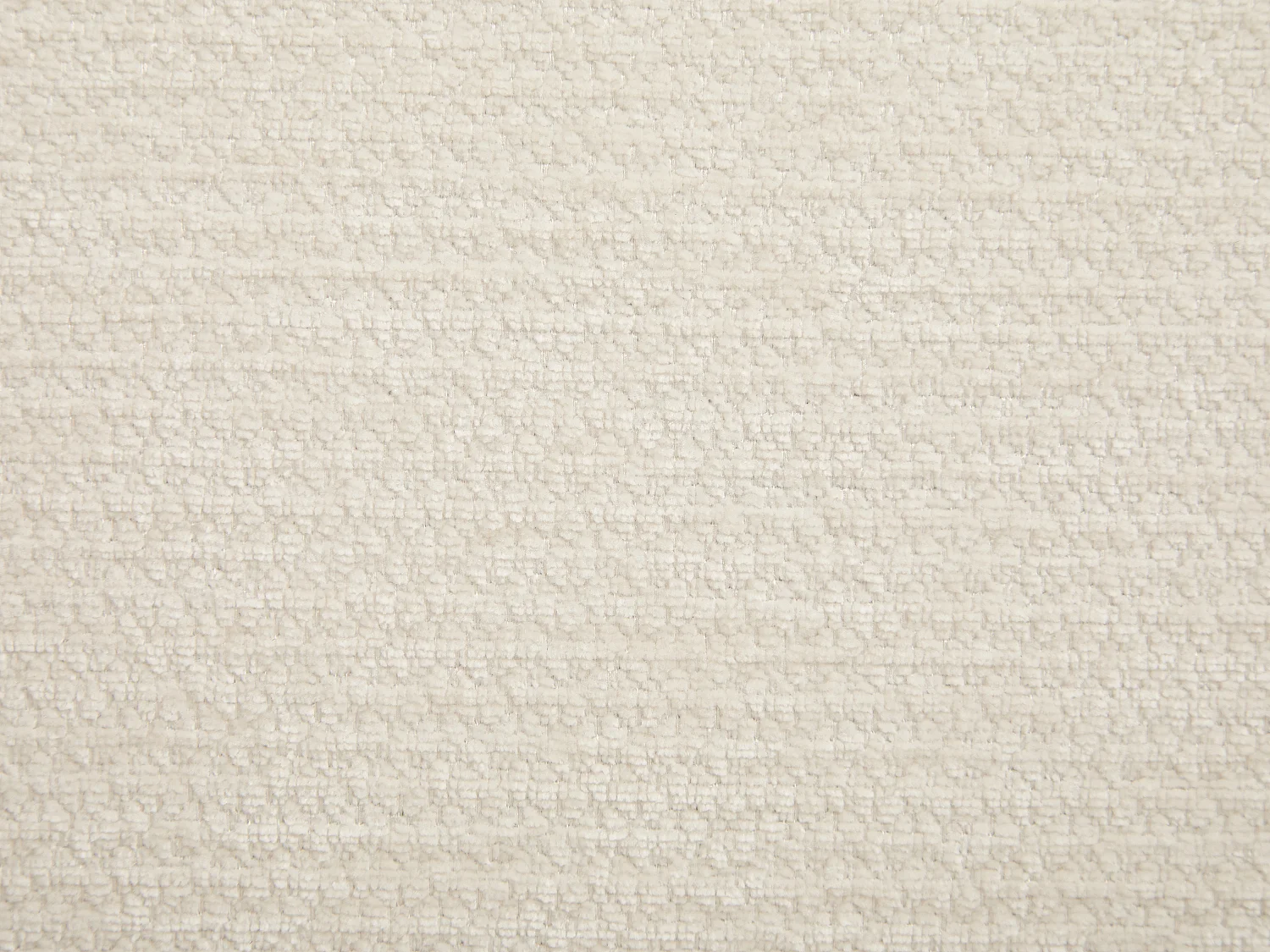 Fauteuil avec repose-pied en tissu texturé blanc cassé TOLOZI