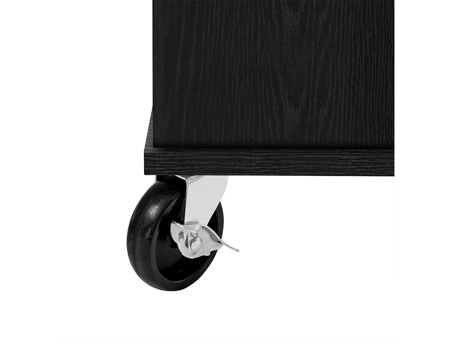 Mobiel keukeneiland 120x40-70x92 cm - met wieltjes - met USB - 2 laden en 2 deuren - uitschuifbaar werkblad - met handdoekhouder - zwart