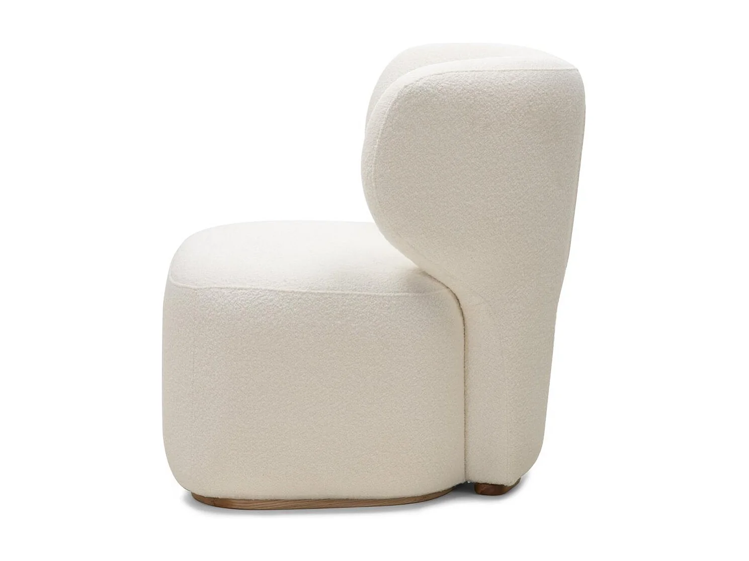 Polsterstuhl 80x76x77 cm weiß Morela