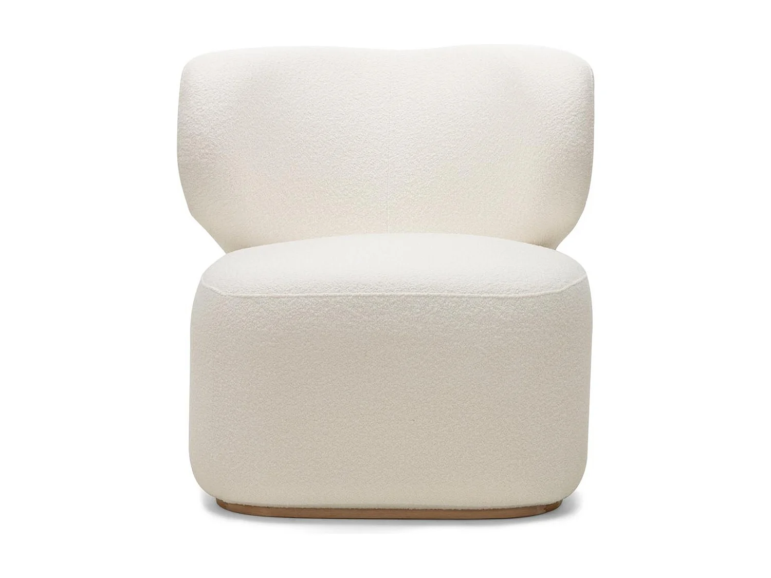 Polsterstuhl 80x76x77 cm weiß Morela