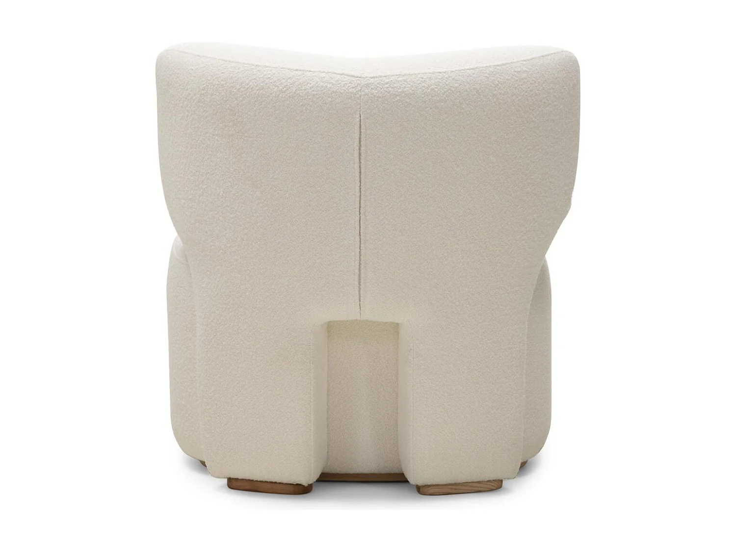 Polsterstuhl 80x76x77 cm weiß Morela