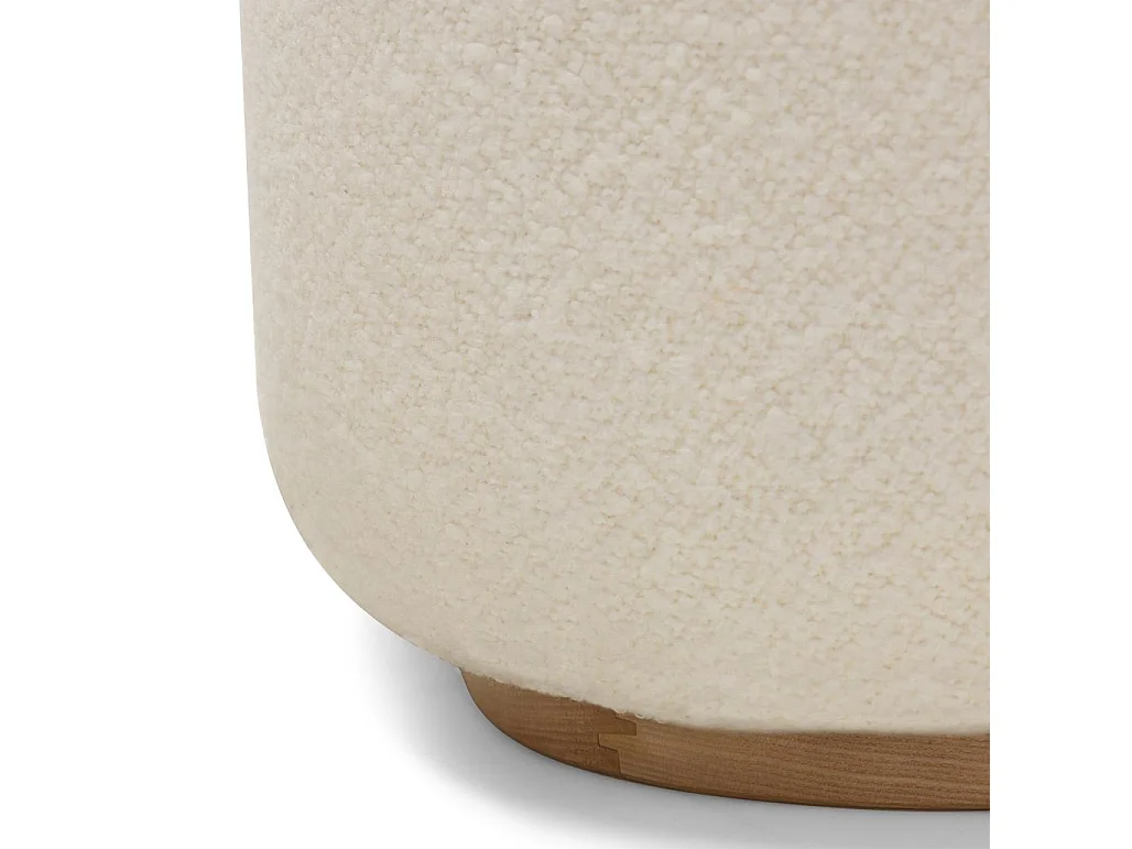 Polsterstuhl 80x76x77 cm weiß Morela