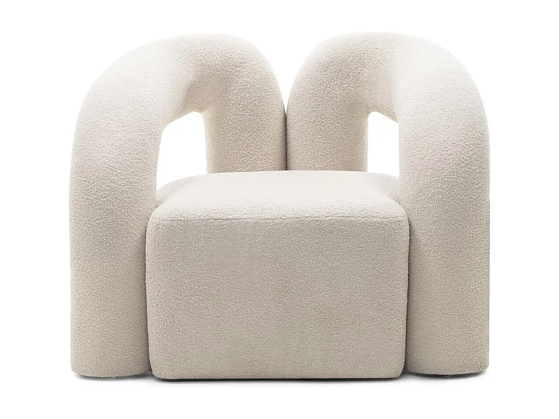 Fauteuil 76x95x78 cm licht beige Sellel