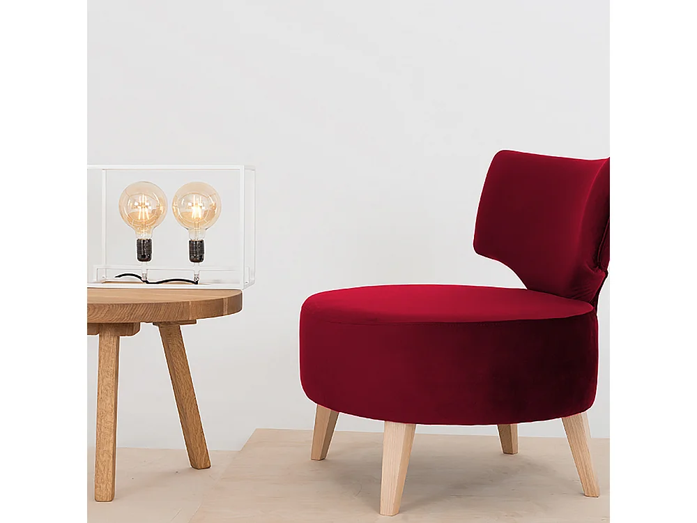 Sessel 0,6x0,75x0,75 m cranberry Flippin