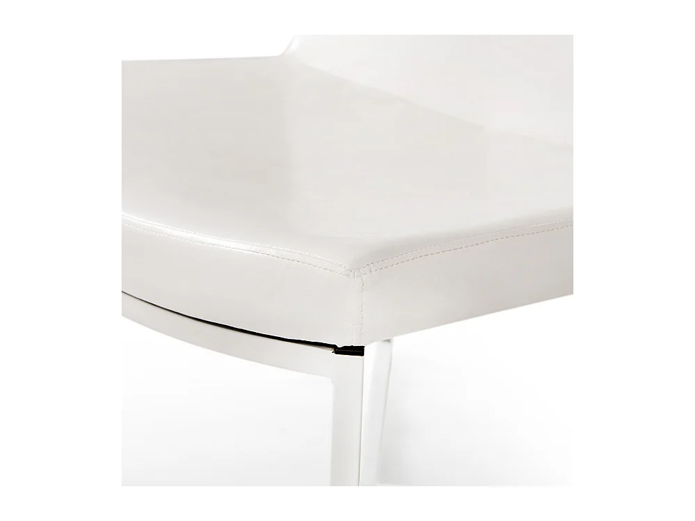 Fauteuil 60x62x81 cm blanc zero