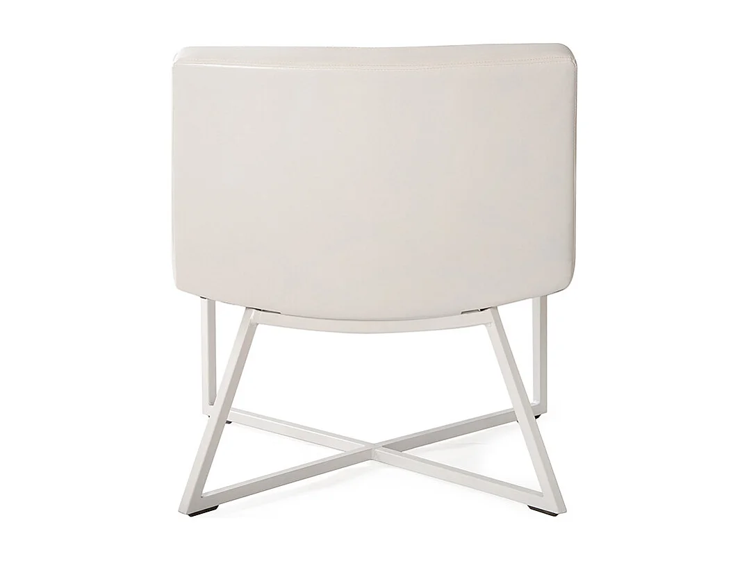 Sessel 60x62x81 cm weiß zero