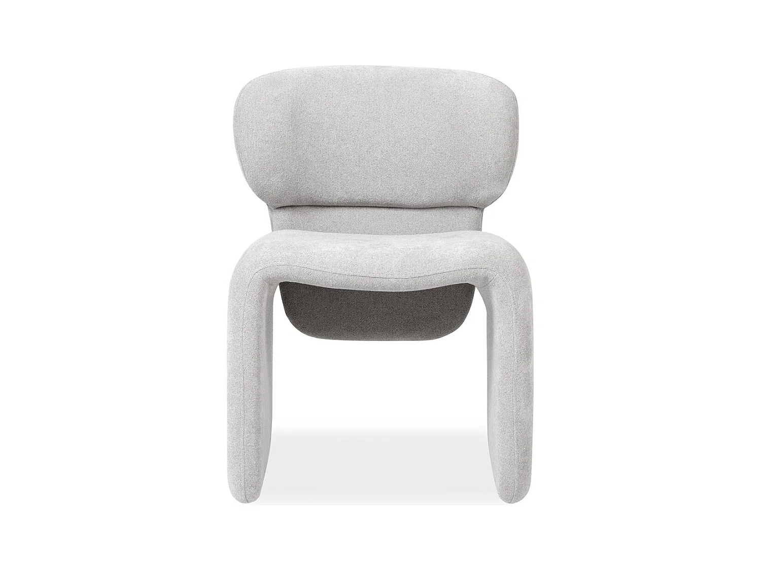 Polsterstuhl 63x56x78 cm grau BIZZA