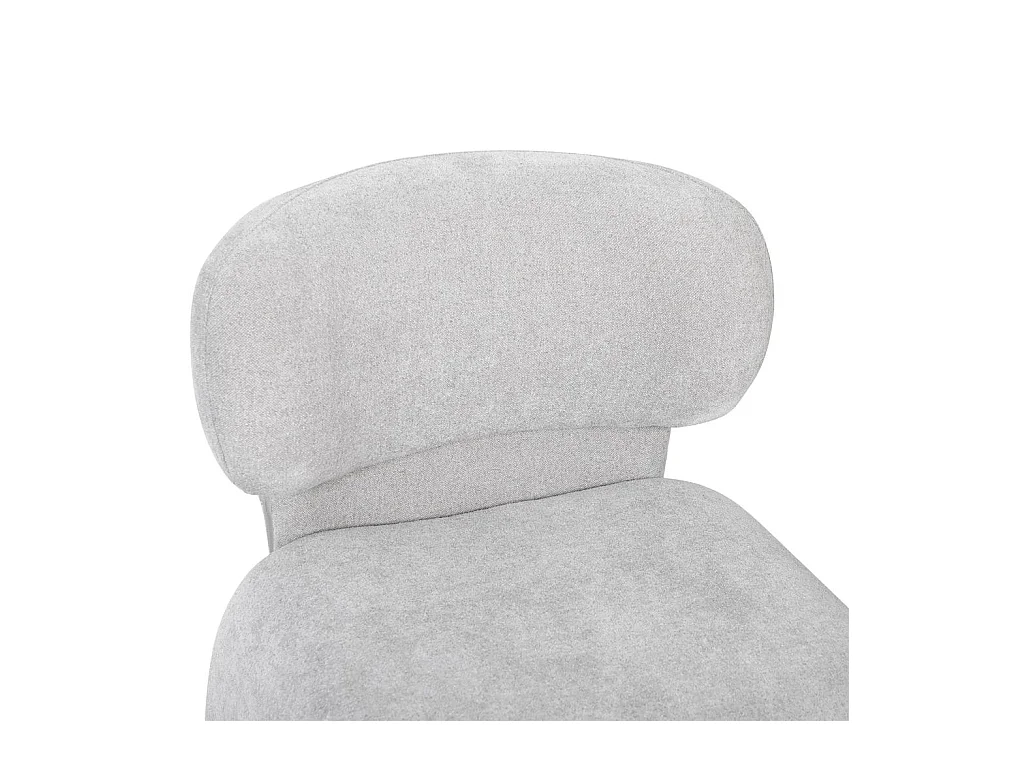 Polsterstuhl 63x56x78 cm grau BIZZA