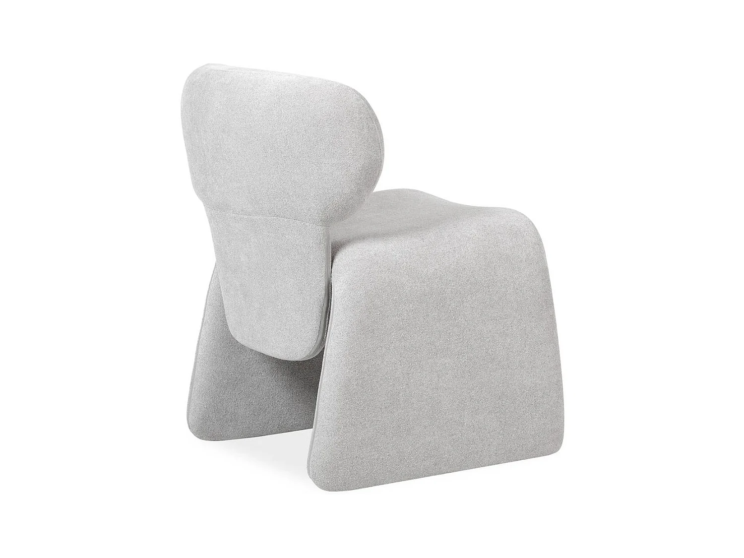 Polsterstuhl 63x56x78 cm grau BIZZA