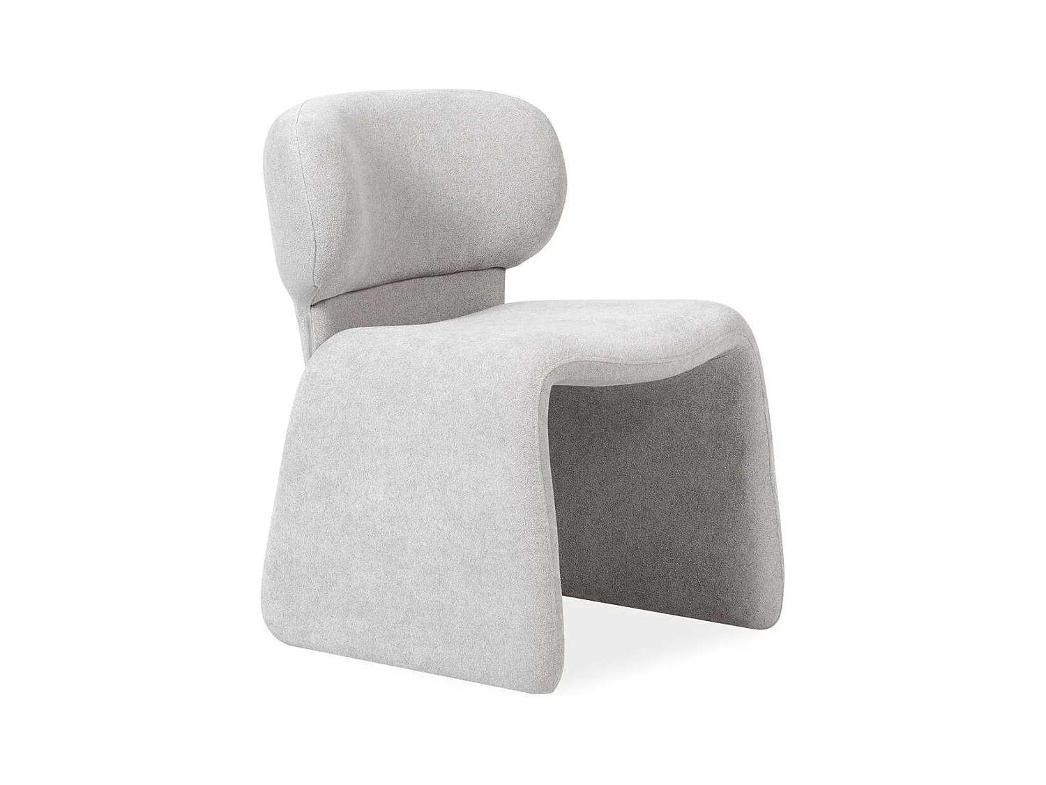 Polsterstuhl 63x56x78 cm grau BIZZA