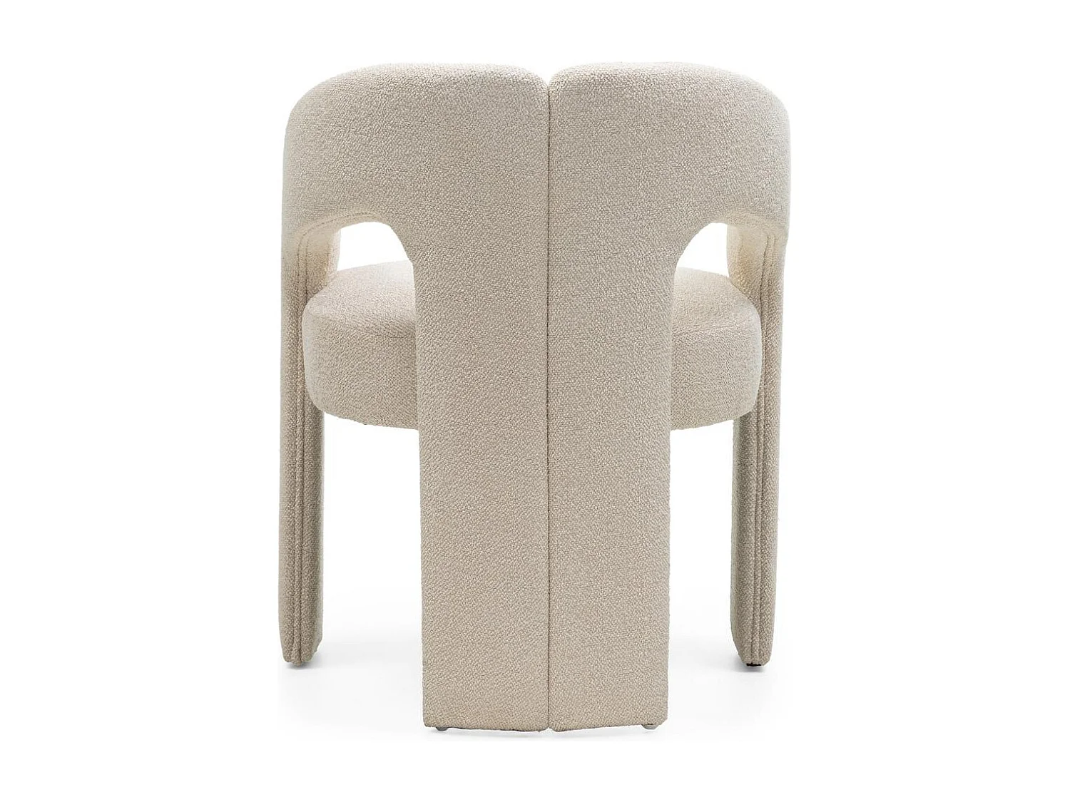 Gestoffeerde stoel 62x56x77 cm beige Joel