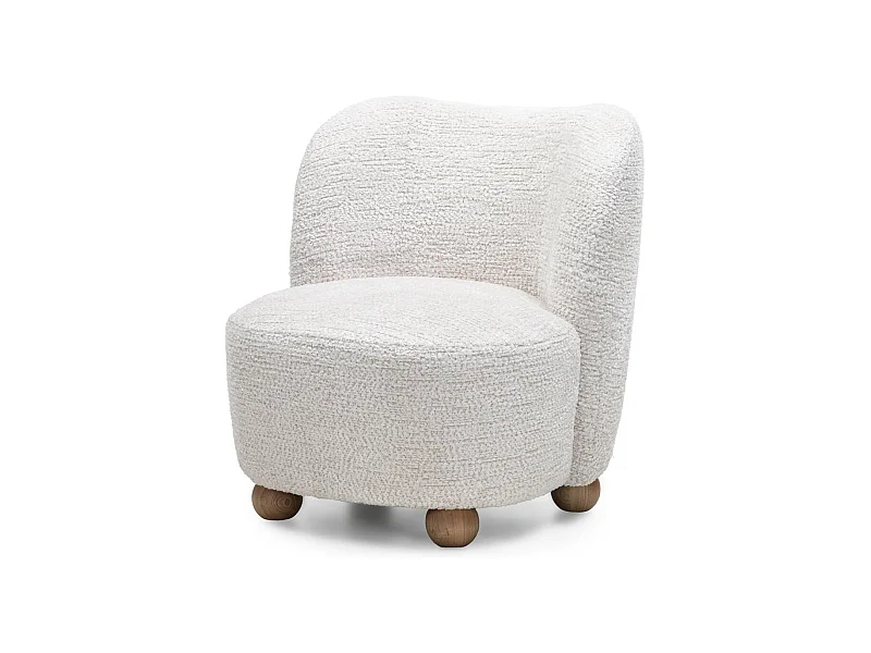 Fauteuil lounge 74x82x82 cm Beige Imami