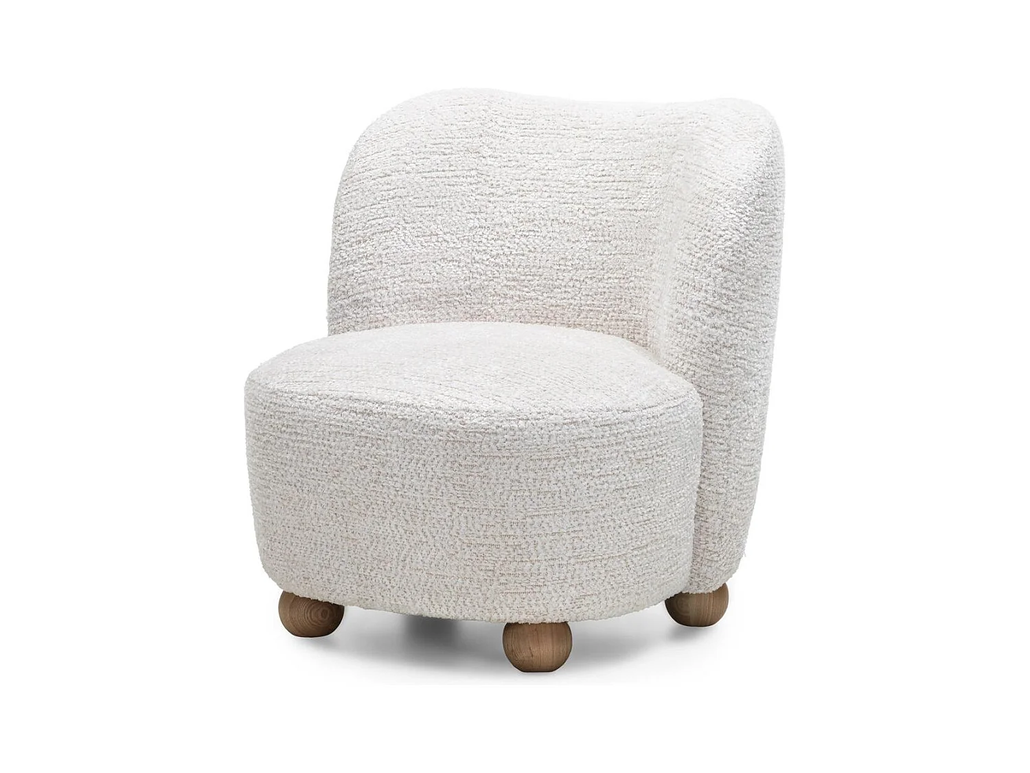 Fauteuil lounge 74x82x82 cm Beige Imami