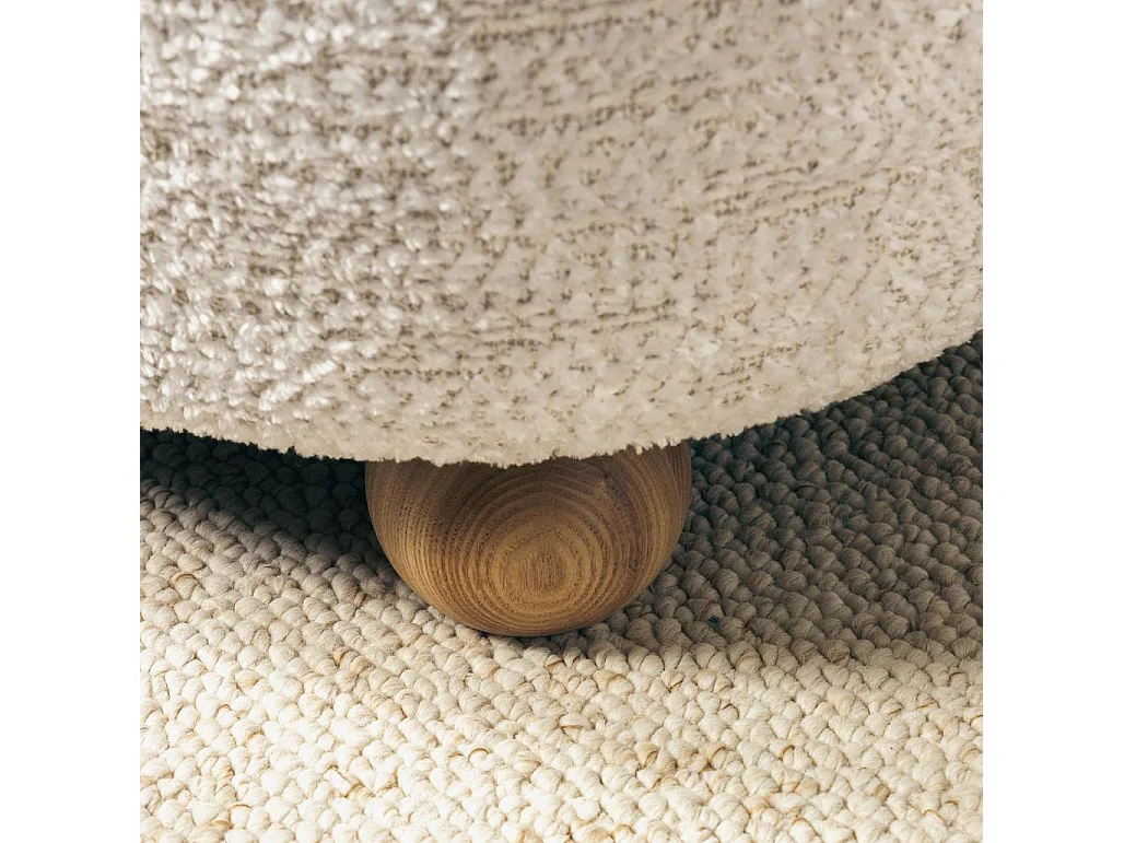 Loungesessel 74x82x82 cm Beige Imami