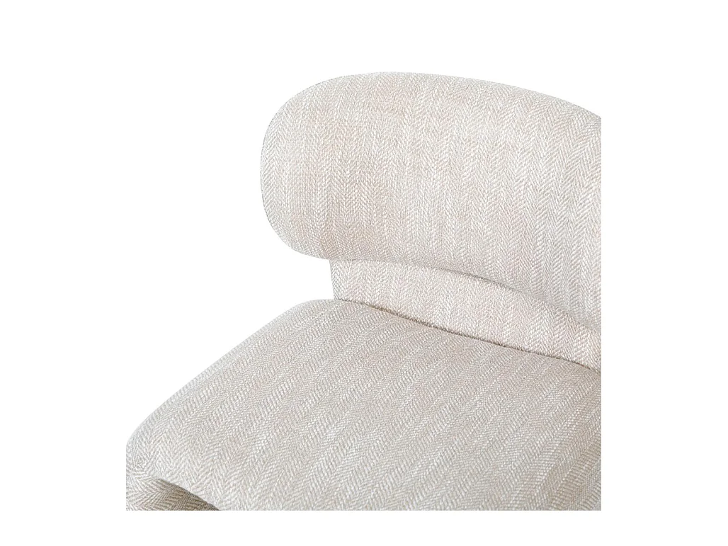 Polsterstuhl 63x56x78 cm beige BIZZA