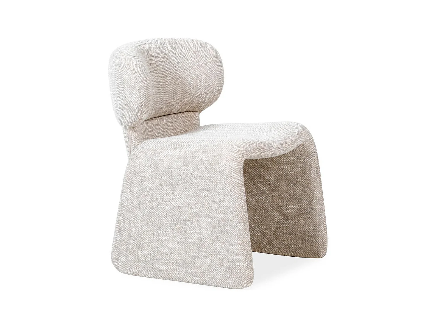 Polsterstuhl 63x56x78 cm beige BIZZA