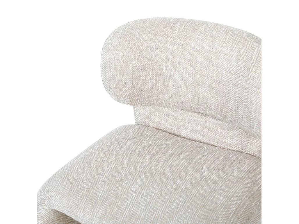 Polsterstuhl 63x56x78 cm beige BIZZA