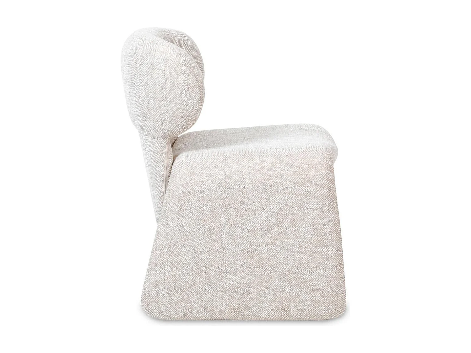 Polsterstuhl 63x56x78 cm beige BIZZA