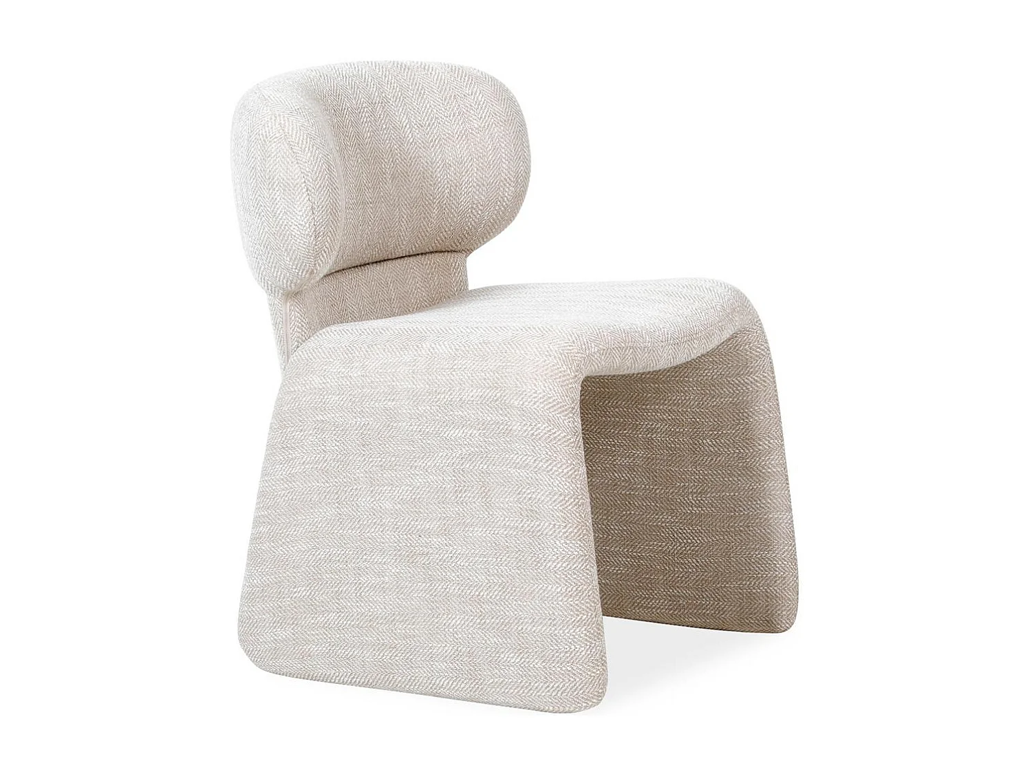 Polsterstuhl 63x56x78 cm beige BIZZA