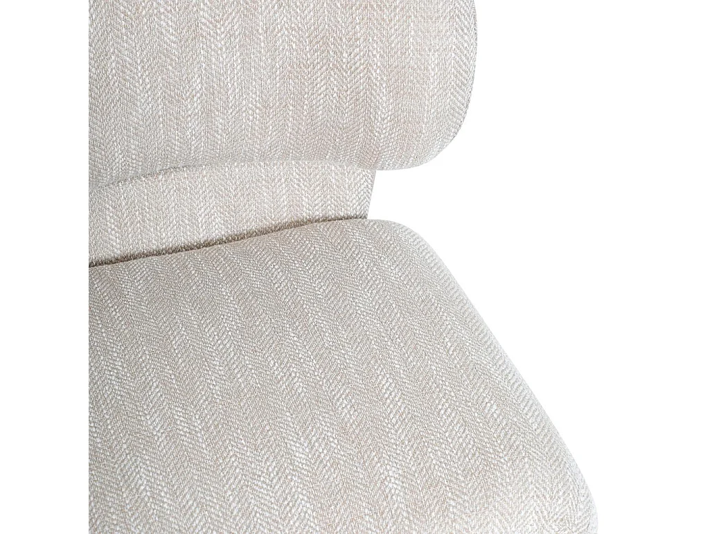 Polsterstuhl 63x56x78 cm beige BIZZA