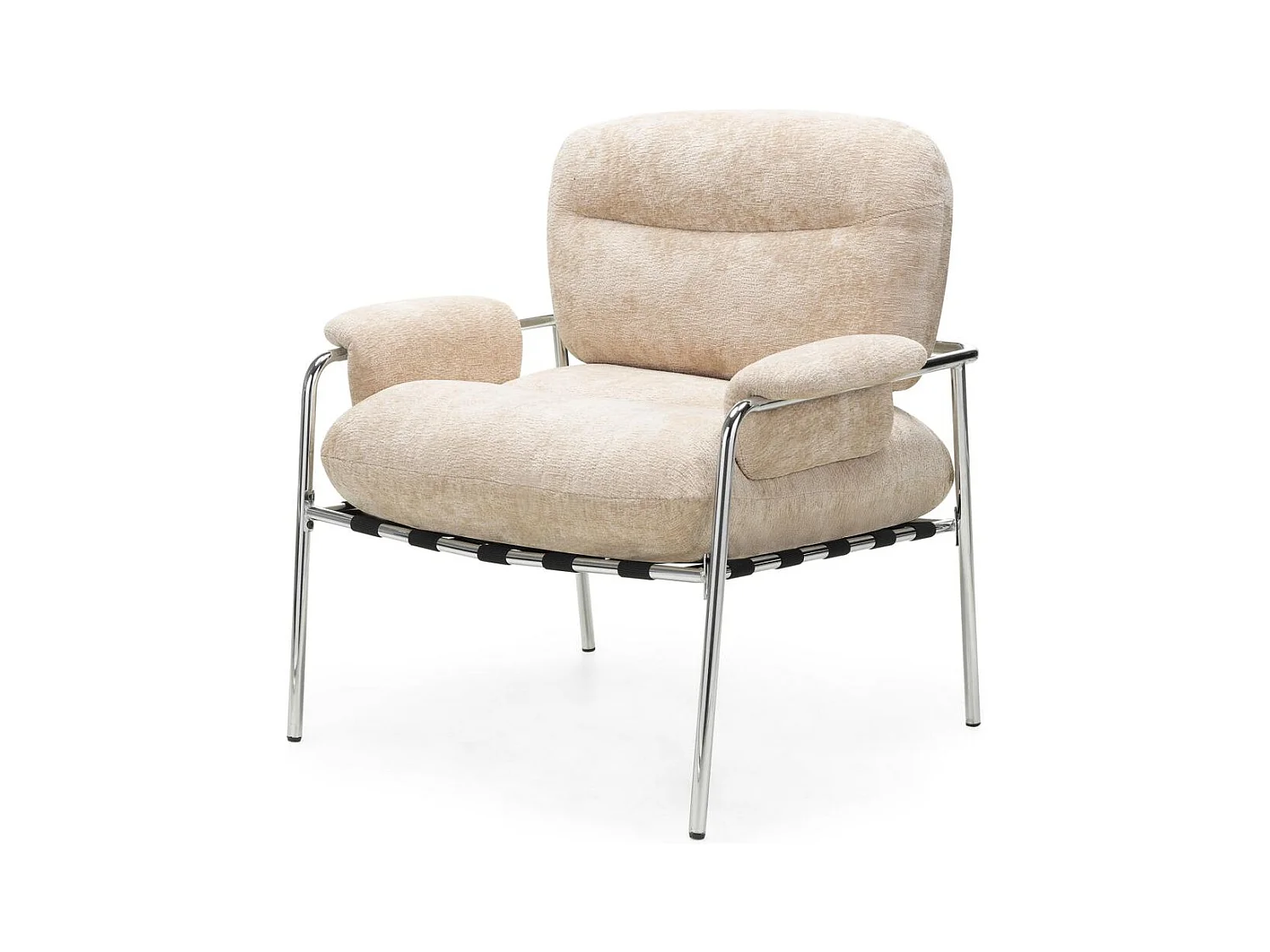 Poltrona lounge 84x84.5x75 cm beige Moya