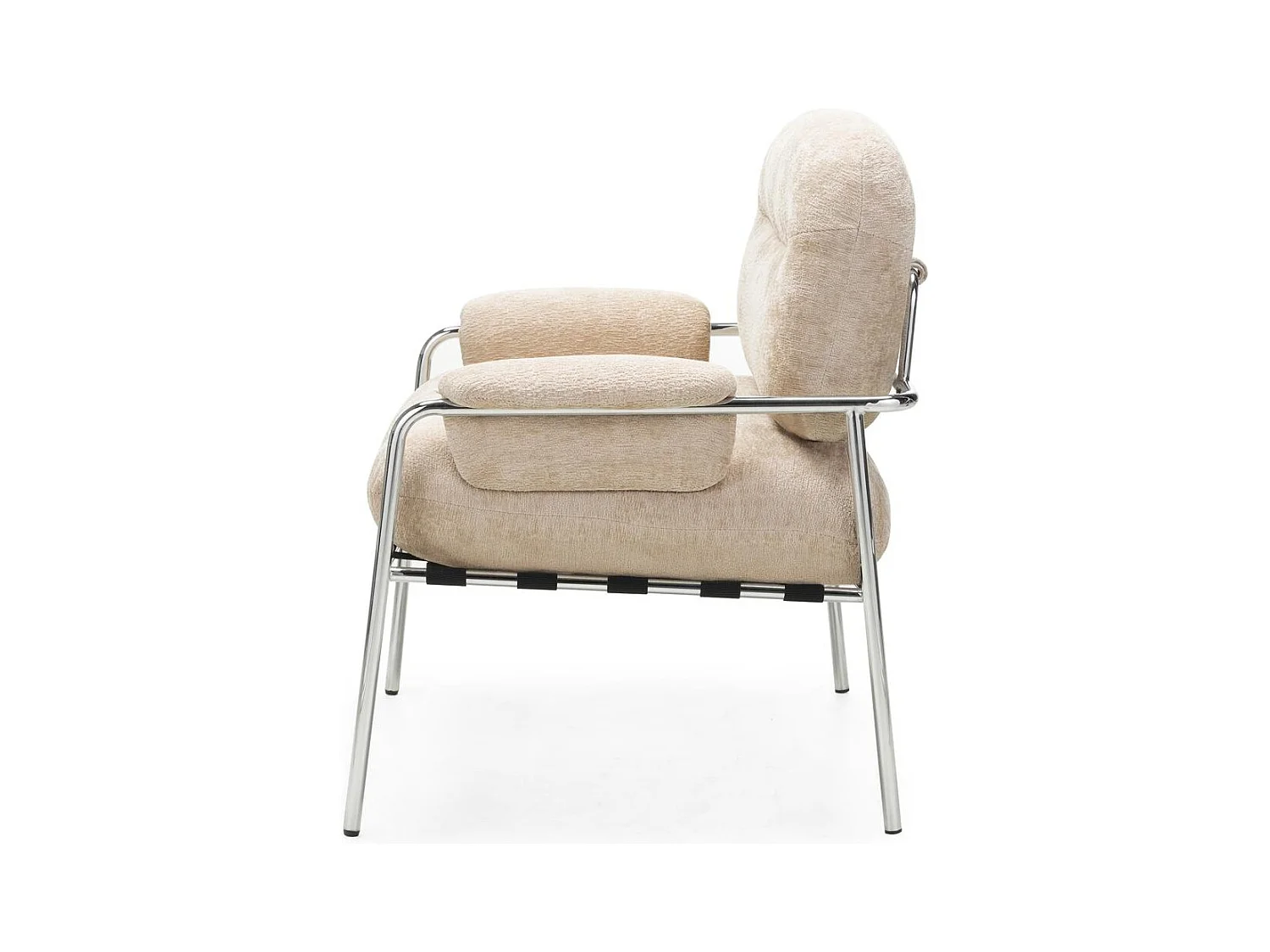 Poltrona lounge 84x84.5x75 cm beige Moya