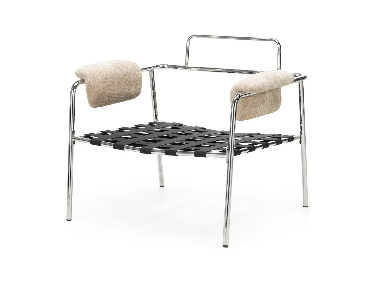 Poltrona lounge 84x84.5x75 cm beige Moya