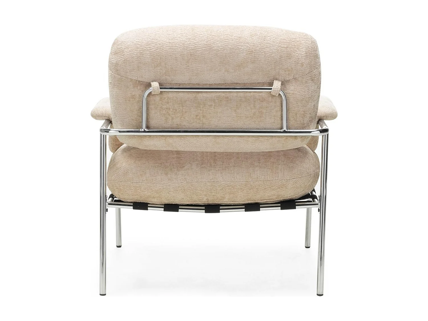 Loungesessel 84x84,5x75 cm beige Moya