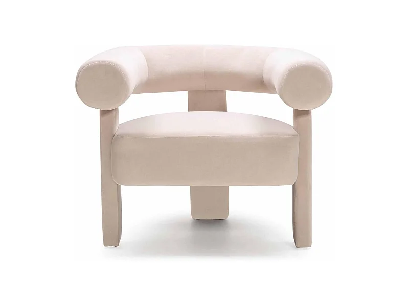 Lounge stoel 76x96x86 cm beige Atypique
